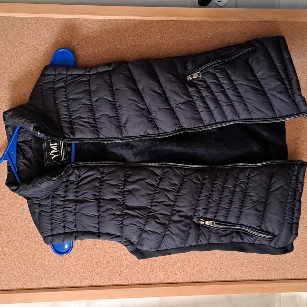 YMI Black Puffer Vest